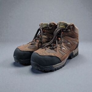 Altra Men's Brown and Black Steal Toe Boots